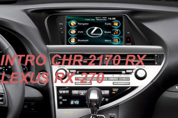 Штатное головное устройство IntroI CHR-2170 RX i-net для LEXUS RX-270