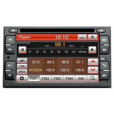  Штатное головное устройство INTRO CHR-6296 для NISSAN