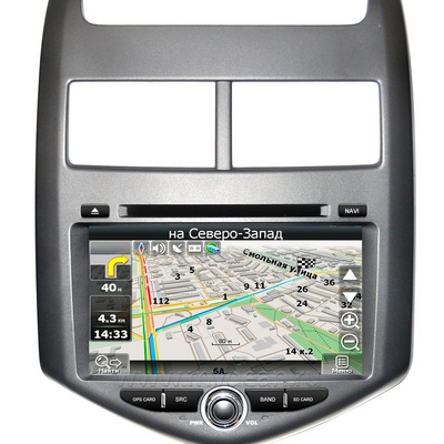  Штатное головное устройство MyDean 7181 для Chevrolet Аveo.