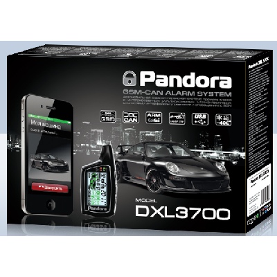  Автосигнализация Pandora DXL 3700 CAN+GSM
