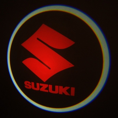  Подсветка в двери с логотипом Suzuki