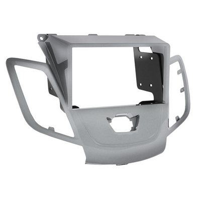  Переходная рамка Intro для Ford Fiesta 09+ 2/1din silver