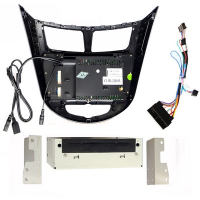  Штатное головное устройство IntroI CHR-2211  i-net для Hyundai Solaris