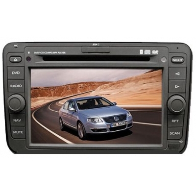  Штатное головное устройство Phantom DVM-1800 HD для VW Passat B6, Jetta, Golf, 