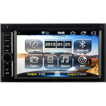   Универсальная магнитола INTRO ANDROID AHR-7780 2 DIN